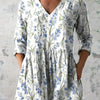 Isabella | Lovely Floral V-Neck Shirt