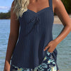 Solea | Short Striped Tankini