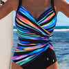 Alessia™ | Premium shapewear swimsuit with multicolored print