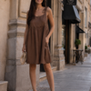 Bronwen | One Shoulder Elastic Waist Mini Dress