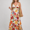 Maribelle | Sleeveless Empire Waist Midi Dress