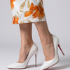 Adria | Patent Pointed Toe Stiletto Pumps