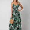 Maravelle | Sleeveless Floral Print Midi Dress