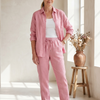 Noor | Long Sleeve Shirt Tapered Pants Set