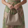 Corinne | Pebbled Leather Shoulder Crossbody Bag