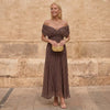 Sienna | Geometric Flow Dress