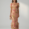 Vianne | Gentle High Neck Maxi Dress