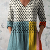 Valerie | Long Blouse with V-Neck