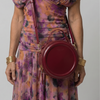 Oriana | Round Zip Crossbody Shoulder Bag