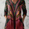 Manon | Long Blouse with V-Neck