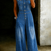 Stella | Custom-Fit Relaxed Denim Jumpsuit