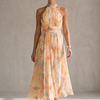 Abigail | Printed Long Dress