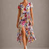 Judy | Elegant Floral Dress