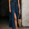 Madison | Button-Down Denim Dress