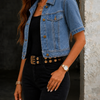Jessica | Cropped Denim Jacket