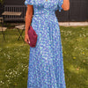 Natalie | Flattering Printed Maxi Dress