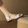 Amara | Buckled Flat Sandals