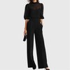 Elodie | Three-Piece Set Featuring a Top and Wide-Leg Trousers