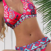 Neeltje - Floral and Geometric Print Bikini