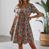 Bea | Floral Summer Dress with V-Neck