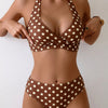 Sofia | Polka Dot Halter Bikini