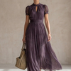 Julie | Long Chiffon Dress