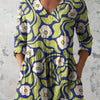 Olivia | Romantic Floral V-Neck Shirt