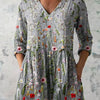 Ava | Heritage Floral V-Neck Shirt