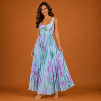 GIULIA | Floral Maxi A-Line Dress