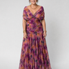 CALEN | Off Shoulder Flow Midi Dress