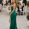Smoge | Strapless Fitted Silhouette Midi Dress