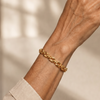 Sapphira | Geometric Link Chain Bracelet