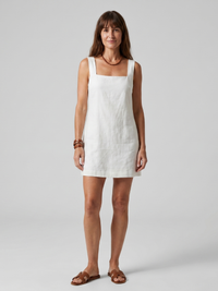 Azure | Square Neck Clean Silhouette Mini Dress