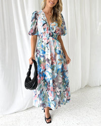 Celine | Women's Floral Pattern Dress