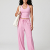 Helena | Sleeveless Scoop Neck Top And Wide Leg Pants Set