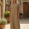 Rosaline | Simple Linen Day Dress