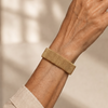 Aumen | Woven Mesh Open Cuff Bracelet