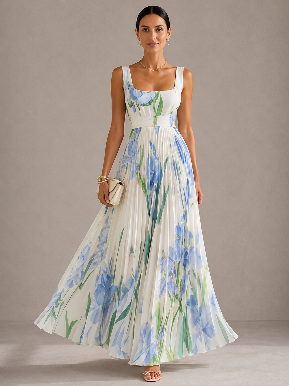 Grace | Long Floral Dress