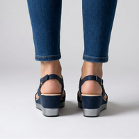 RACHELLE | Comfortable women's wedge sandal
