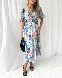 Celine | Women's Floral Pattern Dress