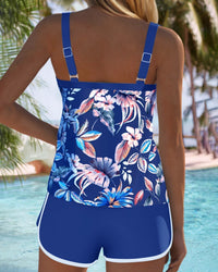 Imke | Printed U-Neck Tankini