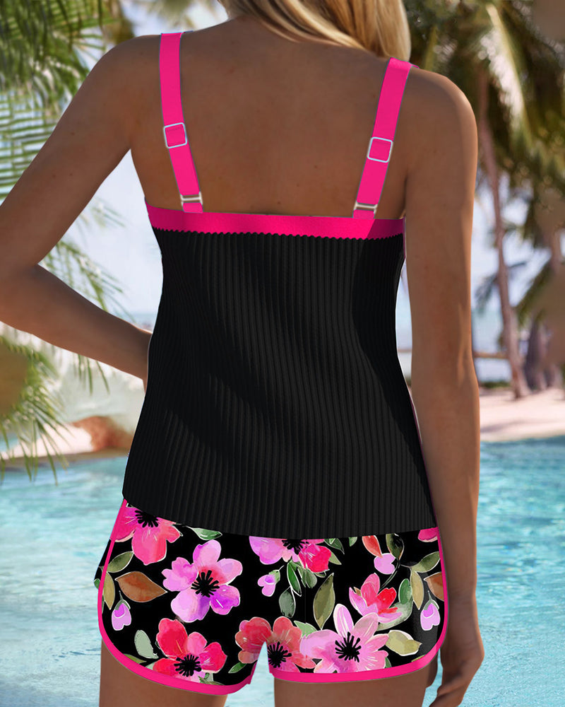 Yuna | Stylish Two-Piece Tankini Set