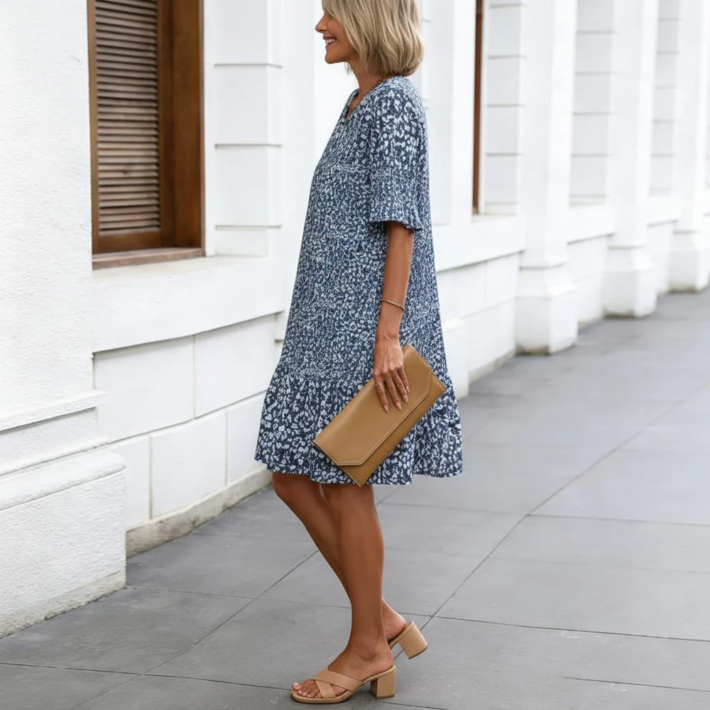Amelia |  V-Neck Dress