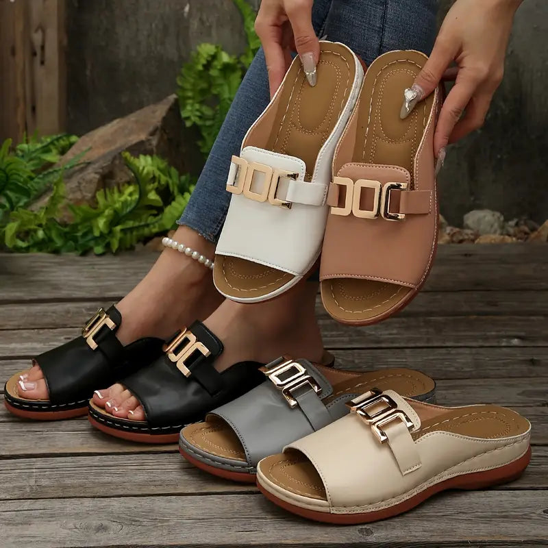Madeline | Wedge Sandals