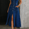 Camille | Open-Front Vest Dress