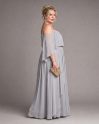 Aurevina | Cold Shoulder Top And Flowing Maxi Skirt Set