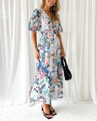 Celine | Women's Floral Pattern Dress
