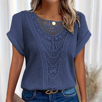 Violet | Detailed Knitted Top
