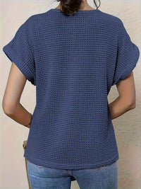 Violet | Detailed Knitted Top