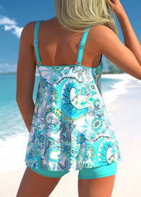 Tracey - Elegant Tankini Set with Shorts